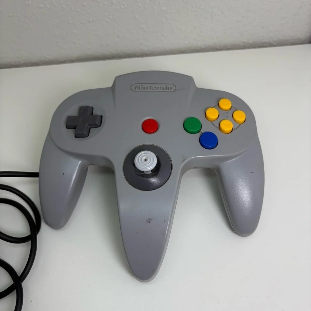 Nintendo N64 Gray Controller Tight Stick OEM Authentic
